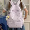 Mochila Escolar Estilo Nuevo para Estudiantes, Estilo Suave, Mochila con Estampado de Cielo Estrellado, Mochila Dulce y Linda, Bolso Casual de Aspecto Elegante