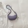 Bolsa de Ombro Croissant de Design de Nicho Coreano Transfronteiriça Nova Casual Retro Transversal Bolsa Bolinho Bolsa para Celular Bolsa Feminina
