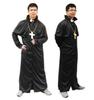 Apresentação de festa à fantasia halloween cos fantasia de padre padrinho padre missionário monge