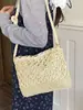 Bolso de mujer Yozisen de diseño minimalista 2026 primavera-verano nuevo bolso tote tejido de moda bandolera