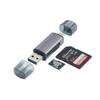 Modelo Privado Leitor de Cartão OTG para Celular Adequado para Adaptador Tipo A USB Disco USB Carcaça de Alumínio Leitor de Cartão USB de Mesa Conversor Computador