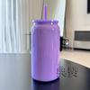 Nova caneca de aço inoxidável de 16oz portátil para exterior caneca de café homens e mulheres estudantes casal ventosa atacado