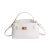 Bolso Pequeño Cuadrado Nuevo Coreano con Patrón de Lichi para Mujer 2026, Bolso Kelly de Moda Lindo de Primavera, Bolso Pequeño Cuadrado Cruzado