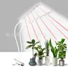 Luz de Crescimento para Plantas com Clipe Venda por Atacado de Fábrica Luz Vermelha e Branca 42 Leds Espectro Completo Luz Suplementar para Suculentas Dimerizável Alto Brilho