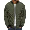 Roupas de inverno masculinas tamanho europeu transfronteiriças tamanho grande roupas masculinas de algodão cardigã moda gola urbana jaqueta de algodão casaco jaqueta masculina de algodão moderna