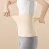 Soporte Lumbar Térmico con Bolsillos, Cinturón Lumbar de Doble Bolsillo, Cálido y Calefactor, Protección de Vientre y Estómago, Soporte Lumbar Unisex a Prueba de Frío Postparto