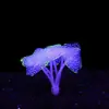 Decoraciones de Silicona para Paisajismo de Acuarios, Coral Simulado con Efecto Fluorescente, Venta Directa del Fabricante