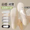 Calcetines de Hilo de Seda Helada con Suela de Esponja de Verano para Mujer, Antideslizantes, Anticaídas de Algodón, Boca Baja, Invisibles Finos para Zapatos de Tacón Alto para Mujer