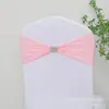 Funda para silla sin nudos, termoadhesiva, con lazo de flores y pedrería, con banda elástica y pedrería, ideal para bodas, eventos y comercio exterior.