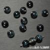 Cuentas de Resina con Purpurina Fina de Cielo Estrellado para Primavera y Verano 8/10mm Cuentas Sueltas Materiales para Pulsera y Collar Hechos a Mano DIY Venta al por Mayor