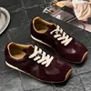 Zapatos de Entrenamiento de Plataforma Retro Alemanes para Mujer 2026 Otoño Nuevos con Cordones Suela Suave Casual Versátiles Estilo Forrest Gump Zapatos de Plataforma Zapatos de Mujer