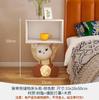 Mesita de noche con diseño de oso de dibujos animados para dormitorio de niños y niñas, luz creativa, decoración del hogar, decoración del suelo