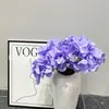 5 Manojos de Hortensias Artificiales para Decoración de Fondo de Escenario de Boda, Arreglos Florales para Salones de Boda, Venta al por Mayor