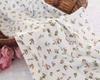 Rayón Algodón Estampado de Dibujos Animados Algodón Floral Falda de Verano Vestido Pantalones de Muñeca Tela de Algodón