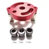 Punzón central de aleación de aluminio para carpintería para un posicionamiento preciso de agujeros, 3-10 mm, utilizado para alinear y taladrar agujeros rectos para uniones de mortaja y espiga de madera