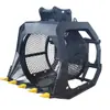 Cribadora de Tambor para Excavadora 360 grados Rotación Hidráulica Cubo Cribador Campo de Arena Dragado de Ríos Lavado de Arena y Equipo de Separación de Arenisca