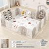 Corralito para niños, Parque infantil interior, Sala de estar, Dormitorio, Valla para niños pequeños, Valla de seguridad para bebés, Tapete para gatear, Protector y Educativo