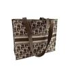 Bolsa de ombro houndstooth de alta qualidade 2025 nova moda bolsa de tricô grande capacidade bolsa tote portátil varejo atacado