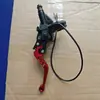 Hoja de Arce CNC Bomba Motocicleta Vehículo Eléctrico Palanca de Freno Hidráulico Conjunto de Embrague Pieza Modificada Aleación de Aluminio Rojo