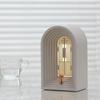 Luz noturna nórdica Candeeiro de mesa de mesa LED Decoração de cabeceira para dormir Lâmpada de atmosfera Quarto Sala de estar Alto-falante Bluetooth Luz noturna