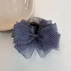 Pinza de Plátano de Rejilla de Organza Pinza Vertical 2026 Primavera Verano Nuevo Pinza Retorcida Pinza para Cola de Caballo Pinza para el Cabello de Tacto de Alta Gama Accesorio para el Cabello