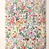 Popular Papel de Seda Floral Estilo Ins Ligero y Fresco de 17g, Papel de Copia Floral Retro Colorido, Papel de Forro para Ropa, Empaque