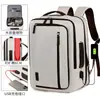 Mochila de Negócios Transfronteiriça Grande Capacidade Bolsa para Laptop de 16 polegadas Expansível Carregamento USB Mochila de Viagem para Homens e Mulheres Bolsa para o Dia a Dia