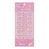 Pegatinas de Estrás y Perlas con Forma de Estrella Corazón y Estrella de Cinco Puntas para Maquillaje de Grupo Femenino, Estrás en Forma de Lágrima, Estrás de Pegamento de Conejo, Estrás para el Puente de la Nariz en Actuaciones Escénicas