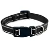 En stock al por mayor juego para perro cuello ajustable cuerda de tracción collar cadena para perro pequeño mediano y grande cuerda de cadena cuerda reflectante nocturna anillo de cuello
