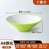 Los tazones para fideos de melamina son irrompibles, de grado comercial, engrosados y a prueba de roturas, adecuados para hot pot picante, fideos de Chongqing y fideos de estofado de res