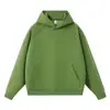 Otoño e Invierno Nuevo 380g de Moda Algodón Bloques de Color Rayas Contrastantes Sudadera con Capucha Raglán Logo Bordado Impreso Personalizado Moda Lista para Usar Venta al por Mayor