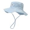 Nuevo Sombrero de Pescador para Niños con Marca de Sonrisa Linda, Verano, Exterior, Camping, Secado Rápido, Transpirable, Protección Solar, Sombrero de Sol, Sombrero para Bebé