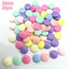 Accesorios hechos a mano con cuentas en forma de lazo de moda, mezcla multicolor, cuentas para la diversión DIY de los niños