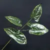 Parede de Planta Artificial Arranjo de Folhas Verdes com Folhas de Monstera, Folhas de Taioba, Pequena Decoração de Bonsai, Decoração de Paisagem Verde, Folhas de Taioba