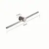 Toalheiro cinza arma cobre toalheiro minimalista barra única toalheiro luz luxo banheiro banheiro rack de parede