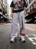Pantalones de Chándal de Nuevo Estilo Transfronterizos Subcultura Comercio Exterior High Street Casual Hip-Hop Pantalones Largos