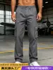 Exportación transfronteriza, nueva colección primavera/otoño: pantalones de trabajo deportivos para hombre, pantalones largos casuales multibolsillo, pantalones de pierna recta modernos y versátiles