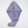 Pañuelo para la cabeza de microfibra absorbente de secado rápido para mujer, gorro para el cabello seco, toallita suave absorbente, artefacto para logotipo