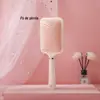Escova de Cabelo de Sereia de Plástico para Mulheres, Antiestática, Perolada, Uso Duplo para Cabelo Seco e Molhado, Escova de Massagem Grande para Estudantes