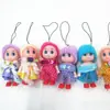 Mini chapéu boneca chaveiro desenho animado presente chaveiro pingente atacado boneca Barbie chaveiro fábrica