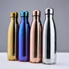 Termo mini deportivo de acero inoxidable creativo, botella de cola de boliche, botella de agua deportiva, taza de agua con logo de regalo