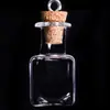 Fornecimento Direto da Fábrica de Pequenas Garrafas de Vidro Criativas Feitas à Mão para DIY com Rolhas, Mini Garrafas de Deriva, Garrafas de Desejos, Garrafas de Areia