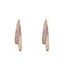 Pendientes de Cruz Reversibles con Tachuelas de Diamante Inspirados en el Diseño, Estilo Coreano, Geniales y Únicos, Pendientes Súper Brillantes al por Mayor