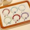 Pulsera de Mariposa con Cuentas de Amatista Lavanda Nicho Femenino Alto Sentido Ojo de Gato Calcedonia Azul Venta al por Mayor