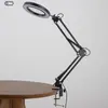 Reparo de celular para idosos dupla 30 assinatura leitura dupla lupa de mesa com luz uso bancada de trabalho lâmpada 20 soldagem de alta definição