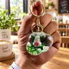 Colgante acrílico relleno de aceite con arena movediza, nube de sirena, llavero lindo, accesorio para mochila de estudiante, pequeño regalo exquisito