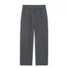 Pantalones Casuales de Pierna Ancha para Hombre en Color Sólido Estilo Old Money con Cintura Elástica, Pantalones Rectos Antiarrugas para Ir al Trabajo