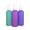 Color de cuerpo de botella opcional Botella de PE Botella rociadora de alcohol de 100 ml Botella de agua de tocador Botella rociadora limpiadora