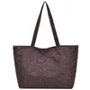 Bolsa Feminina Estampa de Leopardo Bolsa de Moda 2026 Nova Outono Inverno Retrô Bolsa de Ombro Transversal Popular para o Dia a Dia Bolsa Tote de Grande Capacidade
