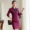 Terno Jaqueta Feminino Primavera e Outono Presidente Vestido Formal para o Trabalho Moda Temperamento Deusa Fã Terno Profissional Terno Pequeno